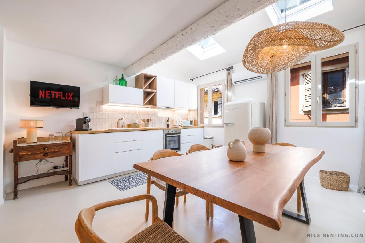 Nice Renting - Neuve - Luxury Triplex Old Town Massena Garibaldi - 4 Bedroom - Ac Exterior photo